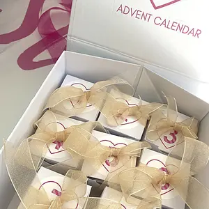 8 Days Hanukkah Women's Jewelry Advent Calendar and Gift Box