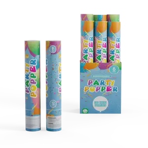 Confetti Cannons - Biodegradable , Party Cannons for Celebrations, Graduation, Birthday, Wedding, New Year Eve