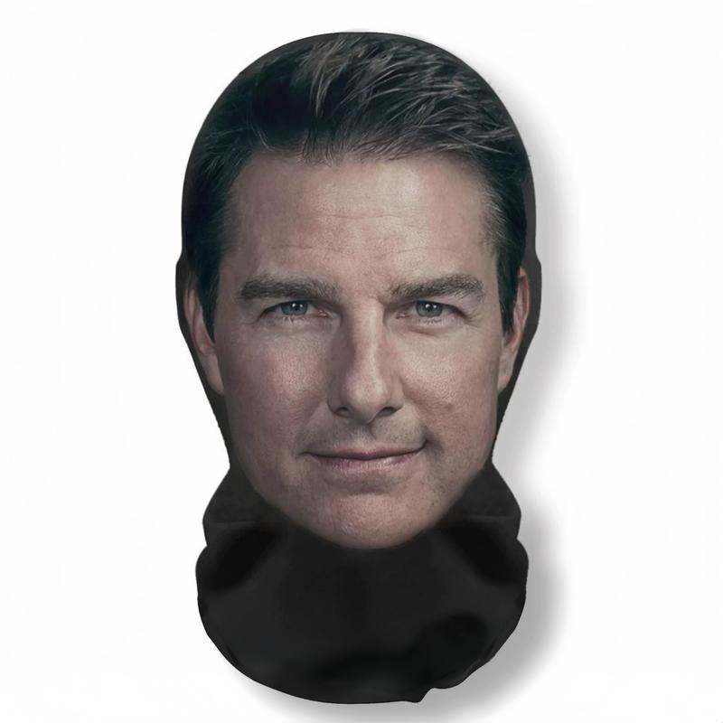 Funny Printed Prank Full Face Mesh Mask, Elastic Cosplay Headgear Hood for Hip-Hop Style, Costume Party Headwear, Motorcycle Protective Head Cover, High-Visibility Mesh Design for Comfort, Ideal for Festivals, Events, and Star-Themed Decorations