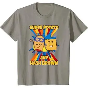 Kids Peppa Pig Super Potato and Hash Brown T-Shirt