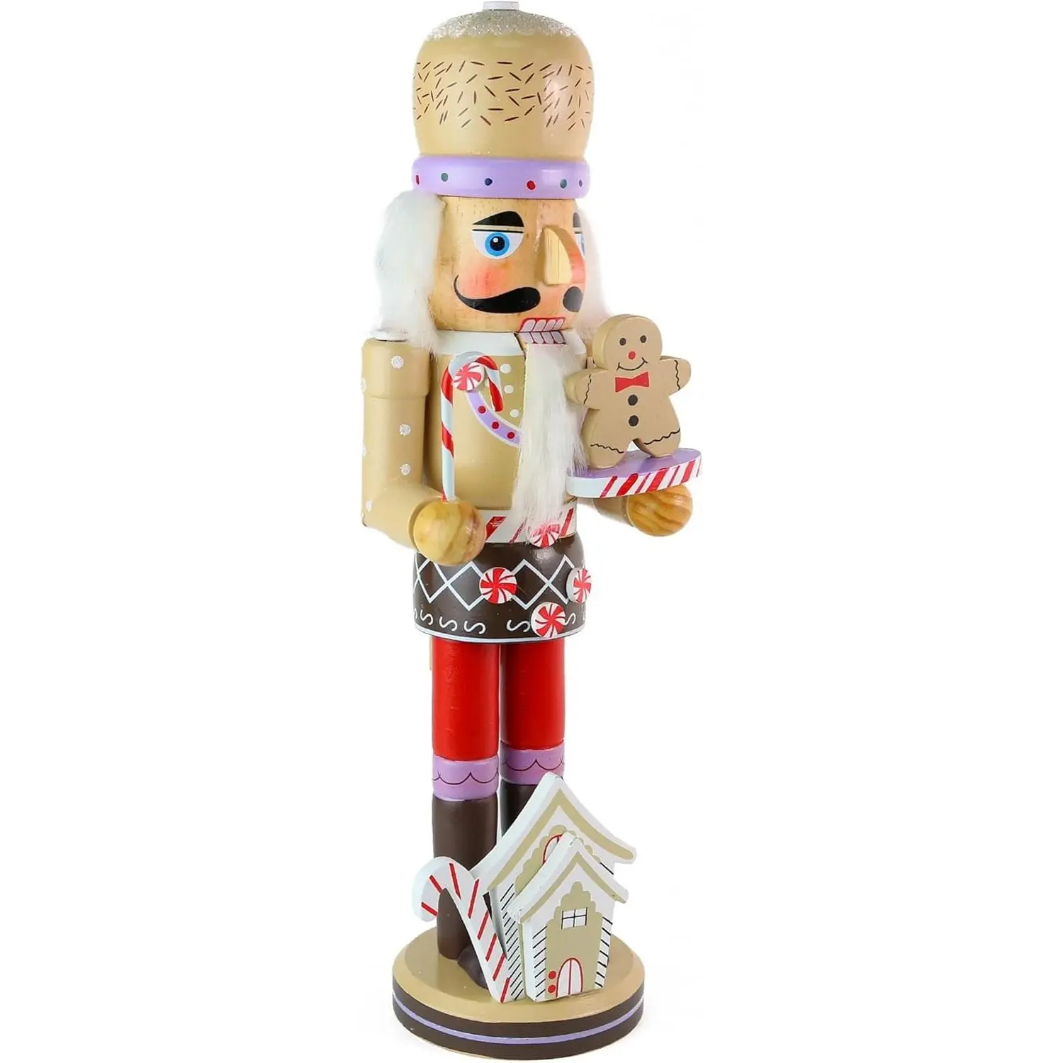 14" Christmas Wooden Nutcracker Xmas Figure Holiday Decoration