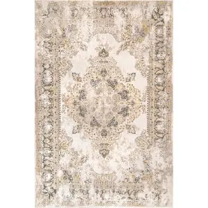 Jodee Vintage Medallion Area Rug