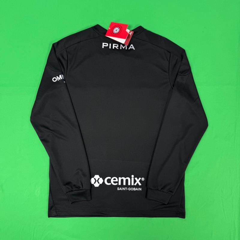 2526 Cruz Azul Third Away Black Long sleeves Soccer Jersey Ligamx