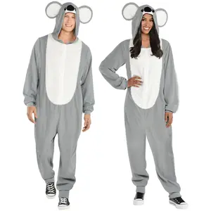 Cozy Koala Zipster Costume for Adults
