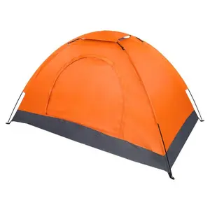 Outvita Camping Dome Tent, 1-4 Person Waterproof Windproof Easy Setup Spacious Family Tents With Carry Bag & Rain Fly For Hiking Backpacking Traveling Glamping Beach Summervibes