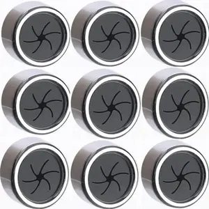 Self Adhesive Towel Hook, 4/9 Counts Wall Mounted Towel Holder, Round Wall Mounted Towel Rack for Bathroom, Kitchen and Home