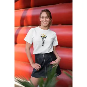 Tall Girl: Giraffe Queen SS Tee, tall, tall clothing, volleyball, basketball shirts  women graphic  tees