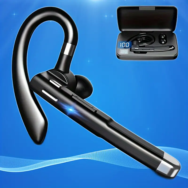 2023 Wireless Earphones - Stereo Sound, Handsfree Noise Canceling, HD Mic, Universal Phone Control, Long-Lasting Lithium Battery, Sweat-Resistant Design for Exercising and Movie Enthusiasts Audio Headphones -ElectroNirvanashop