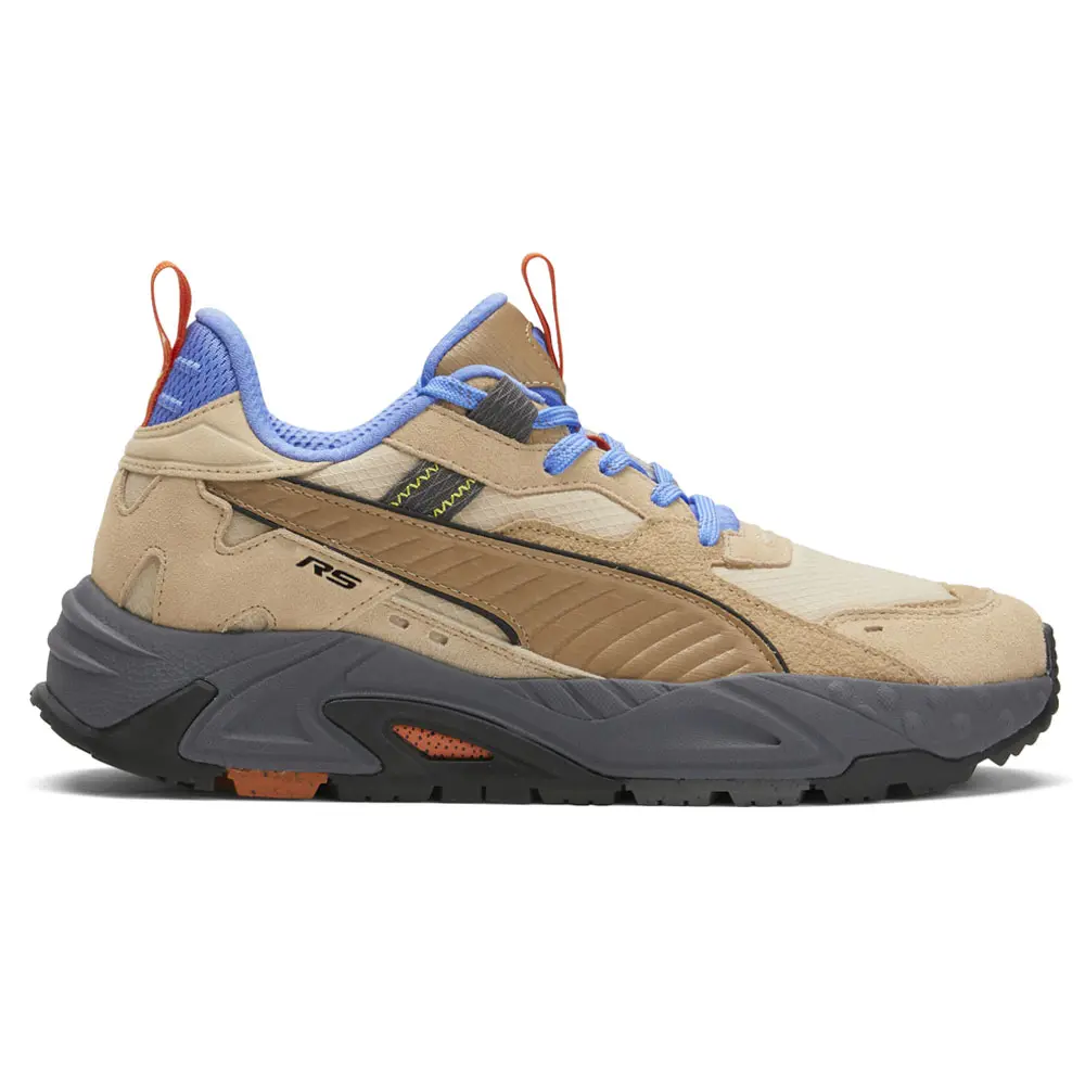 PUMA Mens Rs-Trck Explore Lace Up Sneakers Shoes Casual - Beige