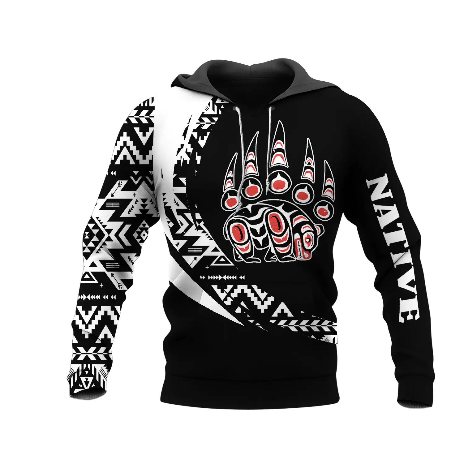 HD0012928 Trail Of Tear Native American Pride 3D Hoodie
