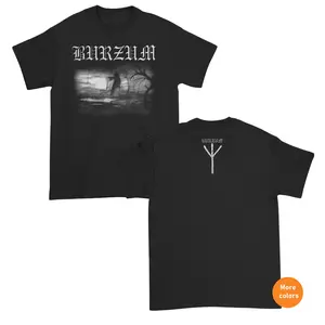 Burzum Aske 2013 Graphic T-Shirt, Dark Metal Band Tee, Unisex Vintage-Inspired Merch, Short Sleeve Crew Neck, Available in Multiple Colors Menswear Top