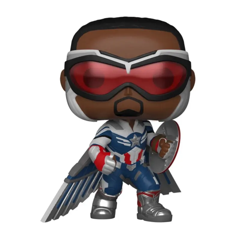 Captain America #819 Special Edition Sticker Funko Pop! Marvel Studios The Falcon And The Winter Soldier Figurine Action Figure