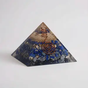 Lapis Lazuli Orgonite Pyramid