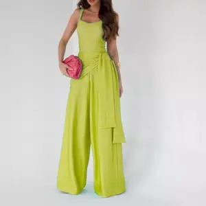 New Style Fashionable Casual Suspender Pants For Women