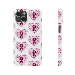 Breast Cancer Supporter Slim iPhone Case Accessories Durable Wireless Cover