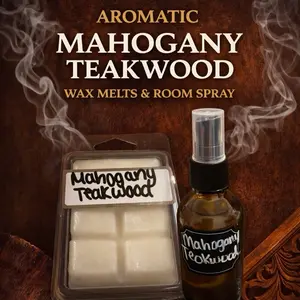 Mahogany teakwood wax melts