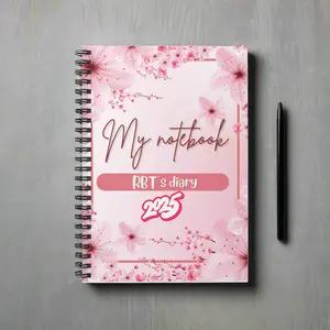 Floral Spiral Notebook - My Notebook- RBT’s Diary-2025