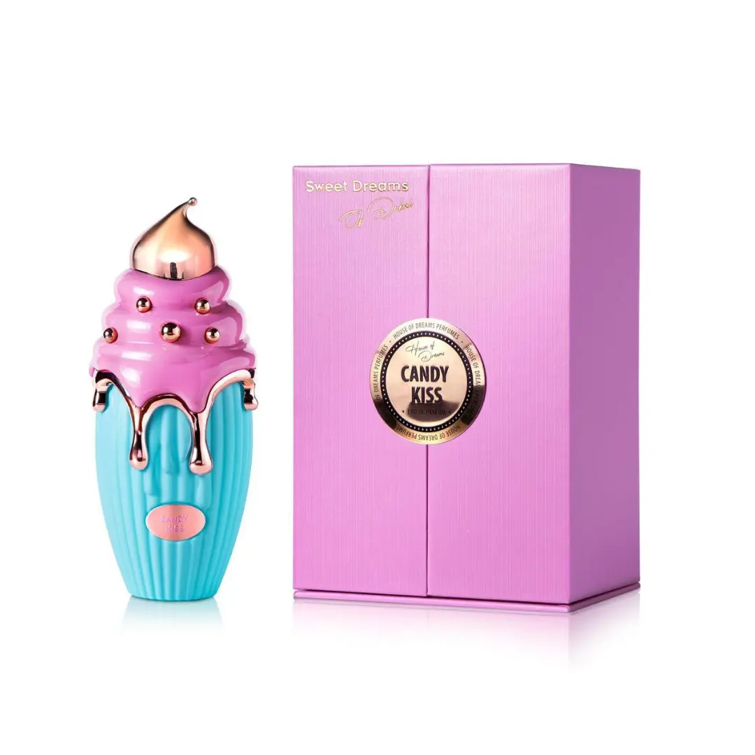 HOUSE OF DREAMS Candy Kiss Eau de Parfum (100ml) – Long-Lasting Sweet Candy Gourmand Fragrance, Fruity Berry Perfume for Women
