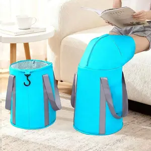 Foldable Foot Bath Bucket Deep Over Knee Home Use Deepened Insulated Foot Bath Bucket Foot Basin Calf Health Foot Spa
