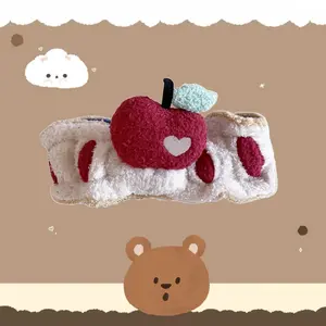 POISON APPLE PRINCESS HEADBAND - Facial Makeup Head Band Soft Coral Fleece Head Wraps For Shower Washing Face