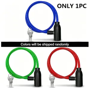 Portable Bicycle Lock, Anti-Theft Door Lock, Mountain Bike Password Lock, Steel Wire Lock, Dedicated Bike Lock, Helmet Lock