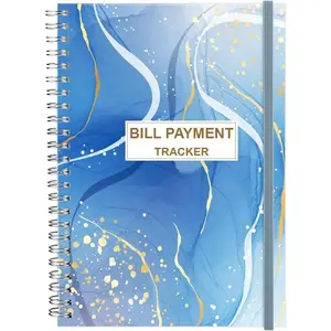 Bill Payment  - Bill  Notebook, Monthly Bill Organizer & Planner for Personal Budgeting Financial, Bill Payments Checklist Organizer, 5.8" x 8.25" Bill Organizer with Pocket