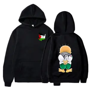 Palestine Solidarity Hoodie - Peace Dove Design