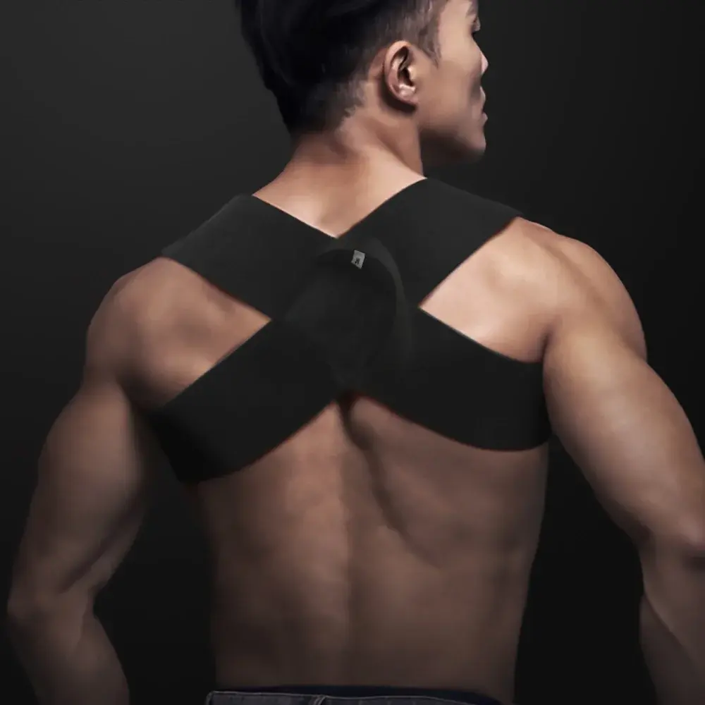 UPCREEK Fitness Heavy Shoulder Straps, Bench Presses, Shoulder Training Straps, Press Lifts, Chest Straight, Straight Back Assist Straps, Open Shoulder Assist Straps Heavy Shoulder Back Support Brace, Posture Corrector For Men And Women Healthcare Tool