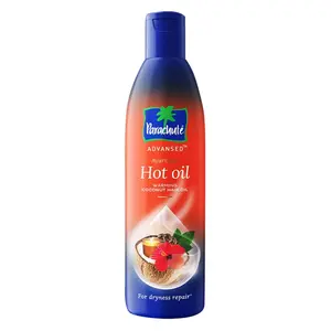 Parachute Advansed Ayurvedic Hot Oil| Warming Coconut Hair Oil with 5 Ayurvedic Ingredients| Fights Frizzy & Dry Hair | Nourishes & Promotes Hair Growth | Indian Hair Oil |10.1 fl. oz.