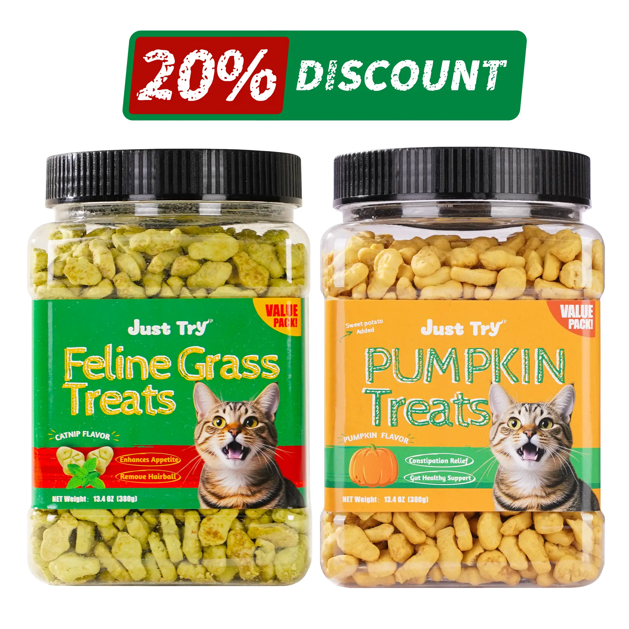 Cat grass*1 & Pumpkin*1