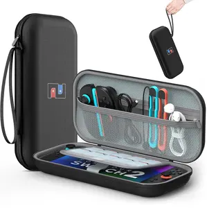 Elecomo Carrying Case for Nintendo Switch 2 Model(2025), Portable Hard Shell Pouch Carrying Travel Game Bag for Nintendo Switch 2 Accessories Holds 10 Game Cartridge