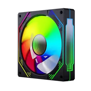 Sirius Power Infinity V2 120mm PC Case Fan Reverse Blade- 1 Pack (White or Black)