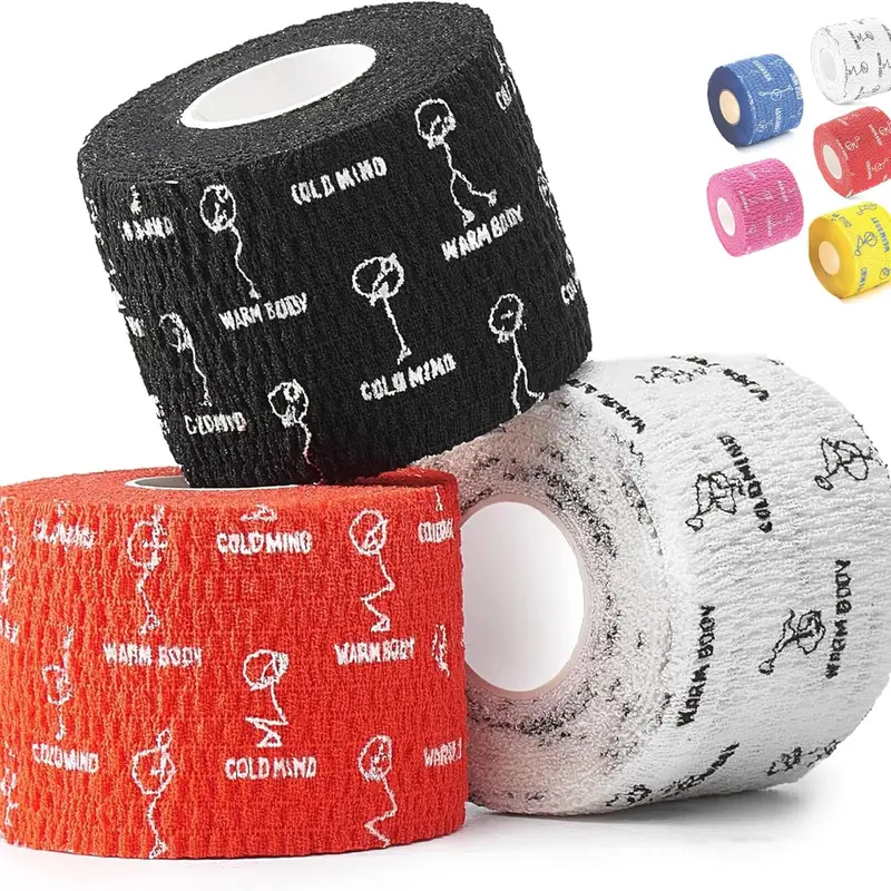 WARM BODY COLD MIND Thumb Tape for Weightlifting, Hook Grip Tape, Powerlifting, Cross Training, Workout Support, Gym Weight Lifting Tape, Athletic Finger Wrap