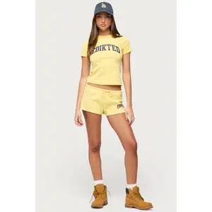 Sporty Babe Edikted Micro Shorts