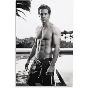 No Framed, Cool Star Ryan Reynolds Sexy Poster