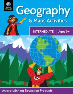 USED-Rand McNally Geography & Maps Activities, Intermediate Ages 9+ by Rand McNally (Paperback)