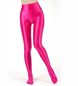 HIGH WAIST GLOSSY LEGGINGS