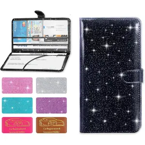 Registration and  Card Holder,  Document Holder for Cards, Driver  License Document Glove Box Compartment Organizer,  Essentials