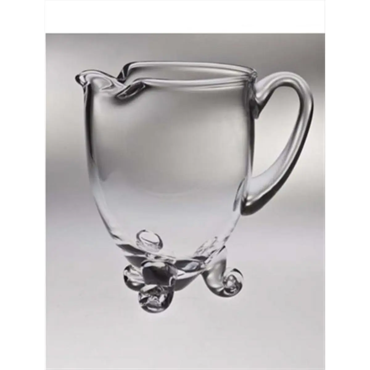 Majestic Gifts  Classic Clear 63 oz. High Quality Glass Footed Pitcher
