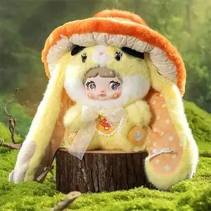 Nommi 400%-V2 Mushroom Hat Plush Blind Box Fashion Vinyl Plushie Ear Mystery
