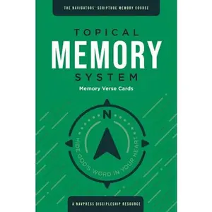 USED-Topical Memory System, Memory Verse Cards: Hide God's Word in Your Heart by Tyndale Publishers (Paperback)