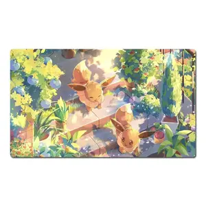 EEeveee Board Game Table Playmat Gaming Card Play Mat TCG CCG Pad Mousepad