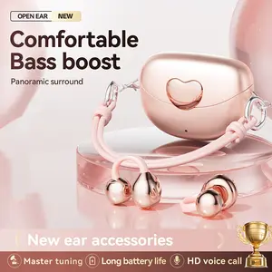 On Wireless Headphones with Bluetooth 6.0 Ultra-Light Open Ear Earbuds 360° ACS Panoramic Sound IPX5 Waterproof for Music Calls Android iOS Compatible Comfortable for Sports