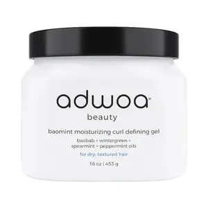 adwoa beauty  Baomint™ Moisturizing Curl Defining Gel care free scalp hair easy monday supernature nourishes rough luxury oil for unisex honey nanoxidil