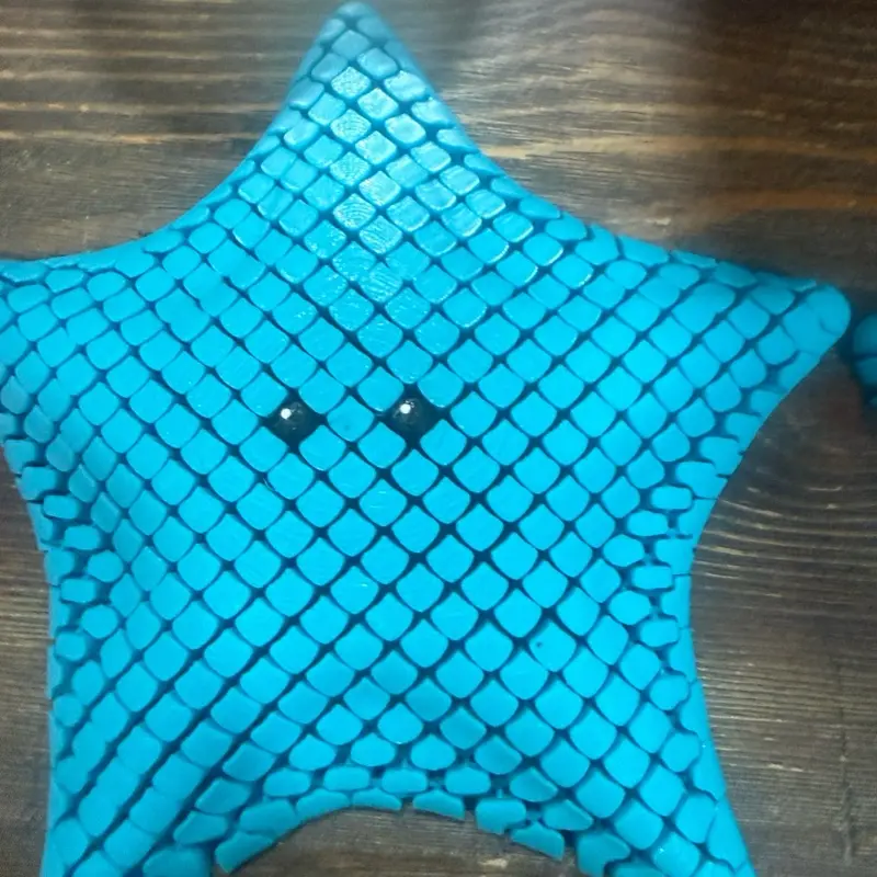 Flex Star Fish Fidget Toy - Flexible & Strong for Kids and Adults - Perfect for Stress Relief and Sensory Play