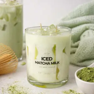 Iced Matcha Milk Soy Candle