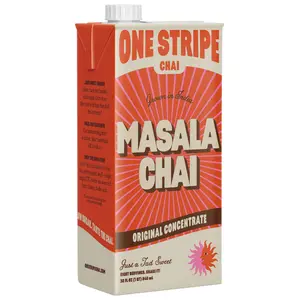 One Stripe Chai - 32OZ ORIGINAL SWEETENED CHAI CONCENTRATE - 16/48 SERVINGS