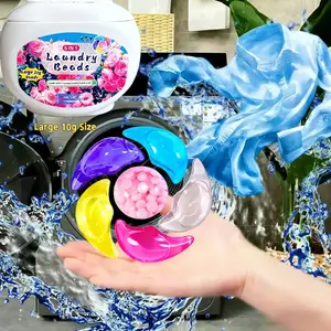 Try Now! 6D Laundry Capsules, Laundry Beads, 60 Packs with Lavender Rosehip. Deep Cleaning, Smell Amazing! All-in-1 Detergent Pods & Fabric Softener. #TikTokMadeMeBuyIt