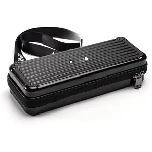 Portable Printer Carrying Case,Compatible MT610 Printer, for  Mobile Travel Printer Storage Holder Paper & USB (Bag Only) - Black