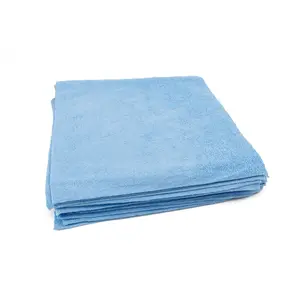 [Utility 230v] Lightweight Edgeless Microfiber Cleaning Towel 16"x16" - 30 Vacuum Pack